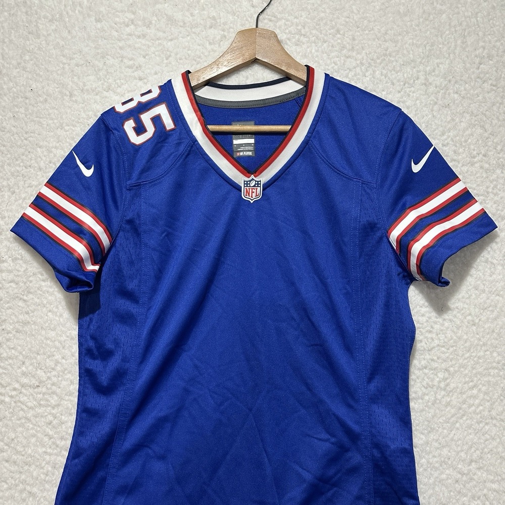 Nike On Field NFL Players Buffalo Bills #85 Blue Blank Canvas Back Jersey Sz M - Picture 5 of 16